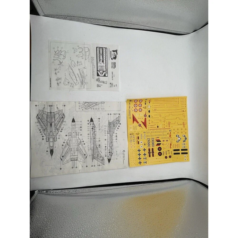 Vintage 1980s ESCI/ERTL 1:48 Panavia Tornado IDS Open Box Model Kit